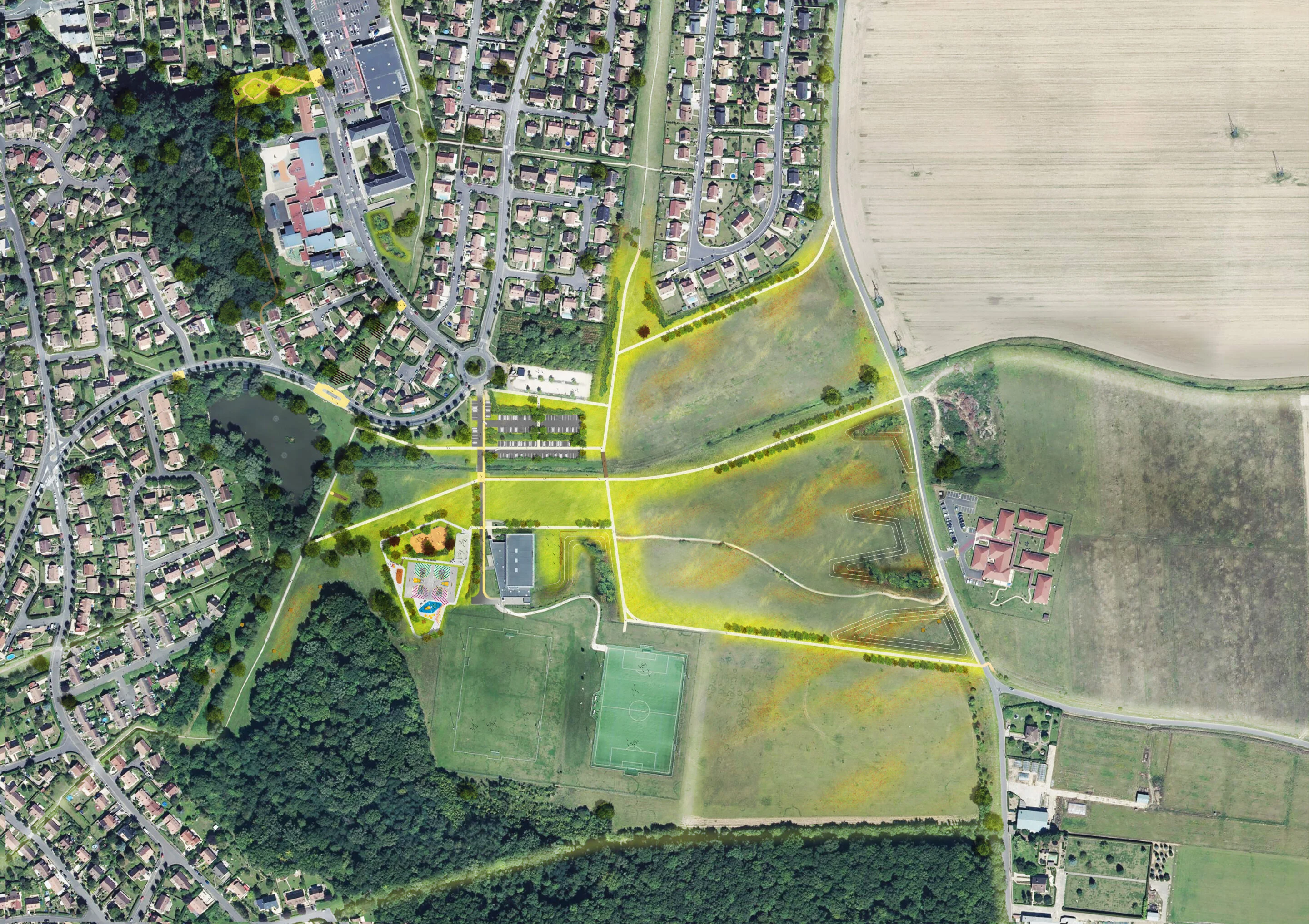 Parc de la plaine des jeux et du bois Gaston Dumont