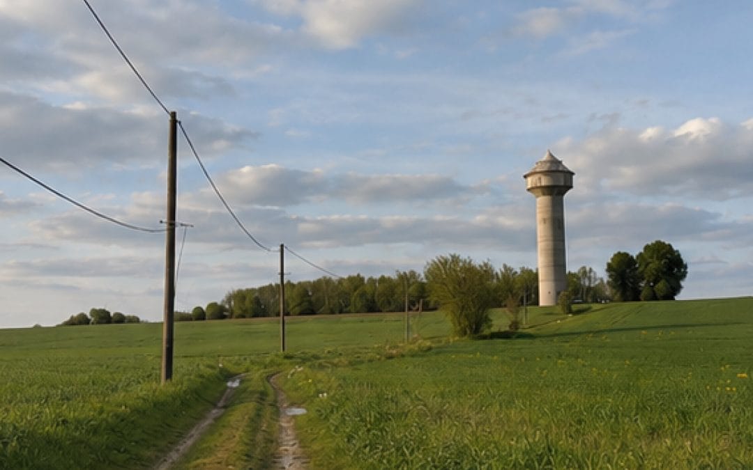 Réhabilitation du château d’eau de Saint-Valérien : un projet de sécurisation de l’alimentation en eau potable