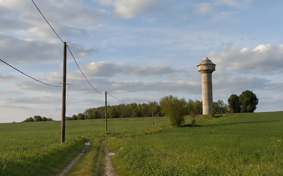 Réhabilitation du château d’eau de Saint-Valérien : un projet de sécurisation de l’alimentation en eau potable