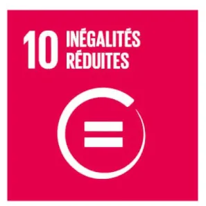 tuile_01_03 Logo ODD 10 : Inégalités réduites.